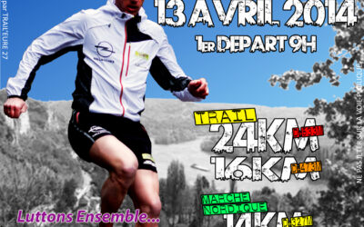 ACS au Trail des 2 amants, bravo Alain !