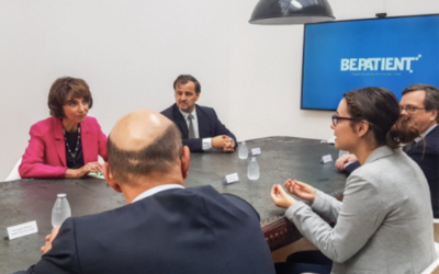 Marisol TOURAINE, ministre de la santé, parle de SPONDY+