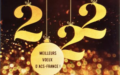 ACS-France vous souhaite une très bonne année 2022 !